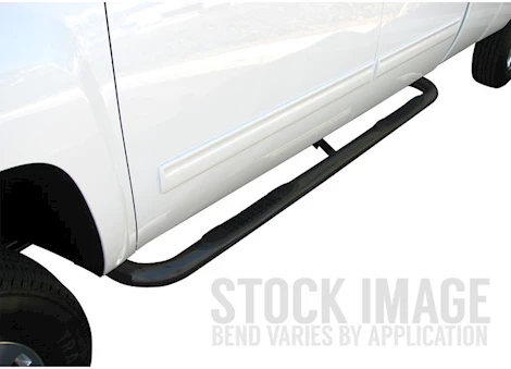 Steelcraft Automotive 15-16 f150 regular cab 3in round sidebars black Main Image