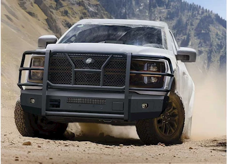 Steelcraft Automotive 24-C F150 ELEVATION FRONT BUMPER TEXTURED BLACK