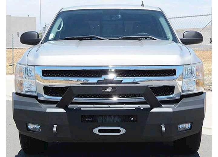 Steelcraft Automotive 07-13 SILVERADO 1500 TEXTURED BLACK ELEVATION BULLNOSE FRONT BUMPER