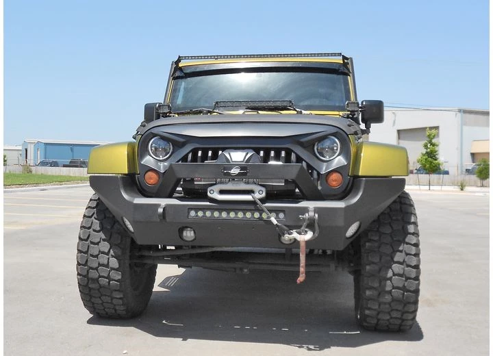 Steelcraft Automotive 07-18 WRANGLER JK/JL TEXTURED BLACK FRONT BUMPER