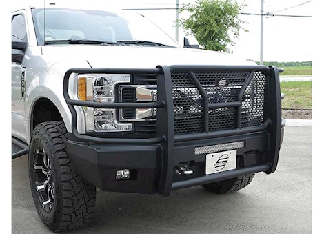 Steelcraft Automotive 17-22 F250/F350/F450/F550 SUPER DUTY ELEVATION ALUMINUM FRONT BUMPER FINE TEXTUR