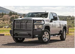 Steelcraft Automotive 20-23 silverado 2500/3500hd fine textured black elevation front bumper