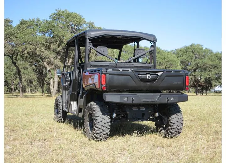 Steelcraft Automotive 16-c can am defender all fine text blk utv rear bumper replacement w/o lights/lightbar