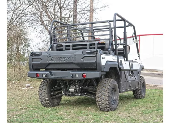 Steelcraft Automotive 15-c kawasaki mule pro-fxt fine textured black utv rear bumper replacement