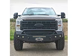 Steelcraft Automotive 23-c f250/f350/f450/f550 superduty winch ready hoop front bumper black
