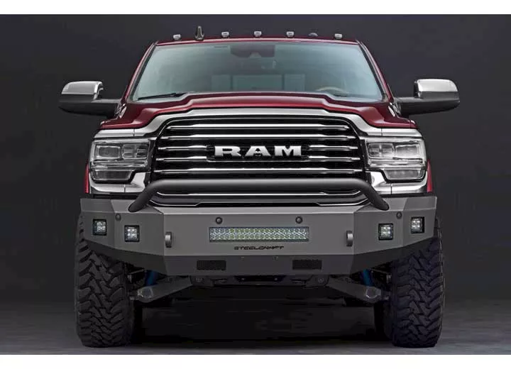 Steelcraft Automotive 19-c ram 2500/3500 fortis bull nose front bumper textured black