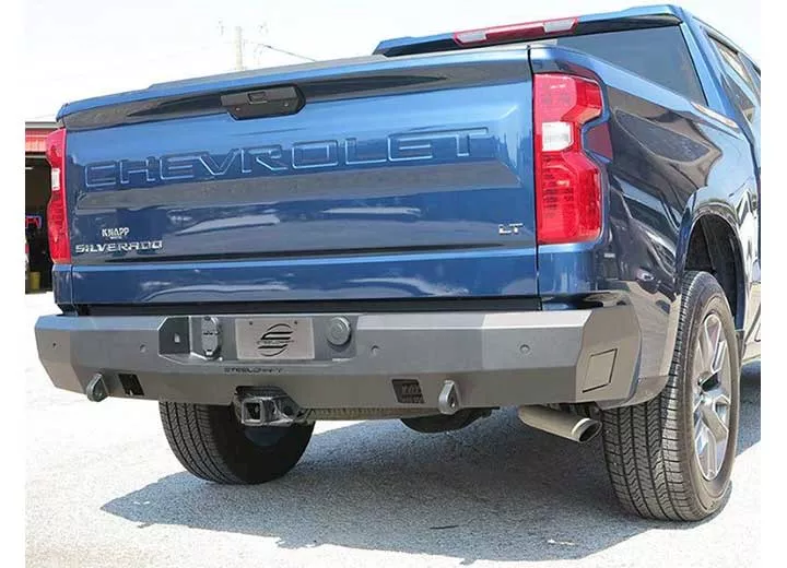 Steelcraft Automotive 19-c silverado 1500 textured black fortis rear bumper