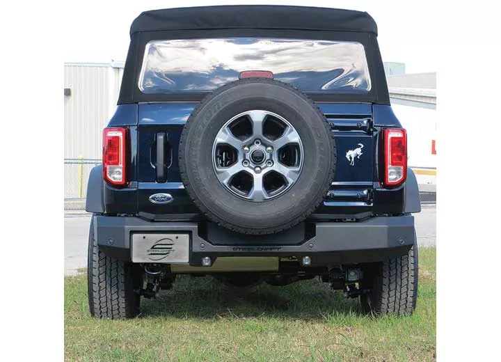 Steelcraft Automotive 21-23 bronco fortis rear bumper textured black