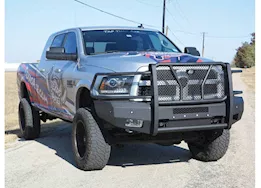 Steelcraft Automotive 10-18 ram 2500/3500 elevation aluminum front bumper fine textured black