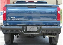 Steelcraft Automotive 19-c silverado 1500 black rear hd bumper replacements