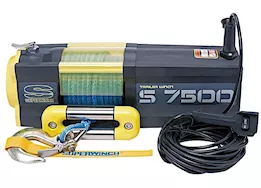 Superwinch S7500 winch synthetic 7,500 lbs, 12 vdc, 5/16 in x 54 ft synthetic rope