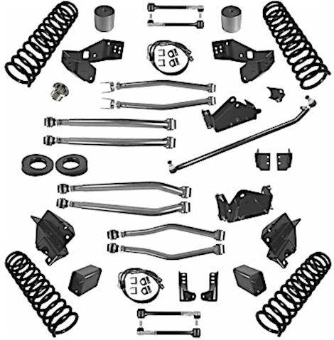 Synergy (kit) JEEP JK 2DR STAGE 4 SUSPENSION SYSTEM - 3.0IN LIFT (ITEM KIT)