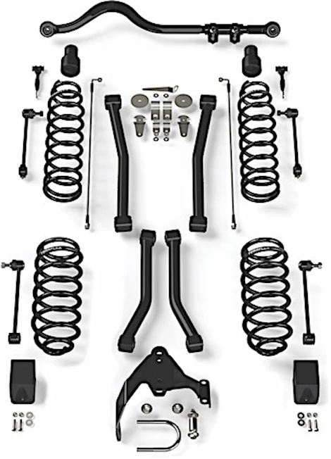 TeraFlex 07-18 JEEP WRANGLER JK 4-DOOR 3" LIFT KIT W/ 4 SPORT FLEXARMS & TRACK BAR