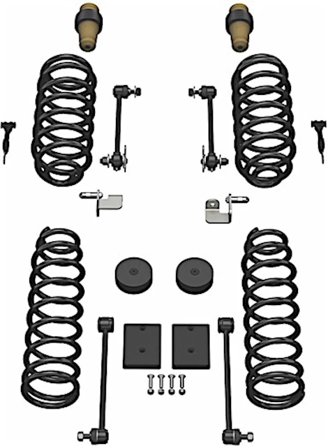 TeraFlex JKU 4-DOOR SPORT S/T1 1.5" LEVELING SYSTEM - NO SHOCKS