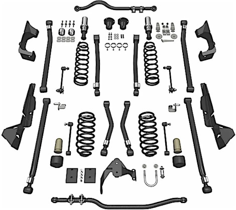 TeraFlex 07-18 JEEP WRANGLER JK 4-DOOR 4" ALPINE CT4 SUSPENSION SYSTEM