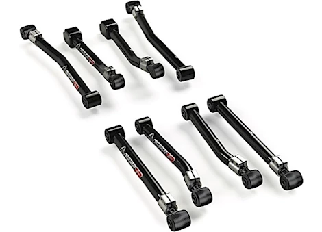 TeraFlex 07-18 JEEP WRANGLER JK ALPINE IR CONTROL ARM KIT-8-ARM ADJUSTABLE (2-4IN LIFT)