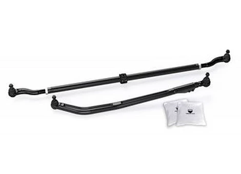 TeraFlex JEEP WRANGLER JL/GLADIATOR JT HD FORGED DRAG LINK KIT & HD CHROMOLY TIE ROD KIT (0–6IN LIFT)