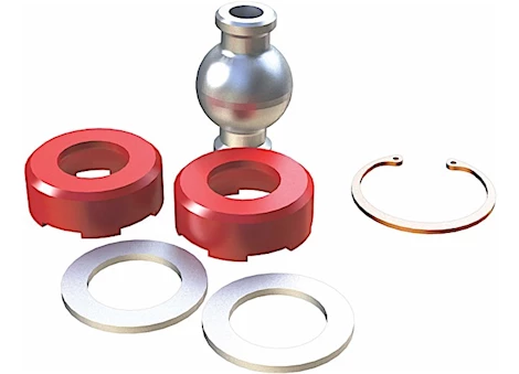 TeraFlex JK REAR UPPER FRAME END (LONG ARM AXLE END) FLEXARM JOINT REPAIR KIT RED BUSHING