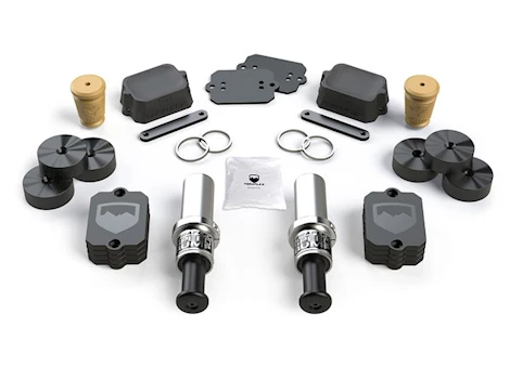 TeraFlex JL/JLU SPEEDBUMP FRONT & FALCON PROGRESSIVE REAR BUMP STOP KIT (0-4.5" LIFT)