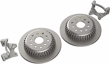 TeraFlex 07-18 WRANGLER JK REAR PERFORMANCE BIG ROTOR KIT