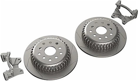 TeraFlex 07-18 WRANGLER JK REAR PERFORMANCE BIG SLOTTED ROTOR KIT