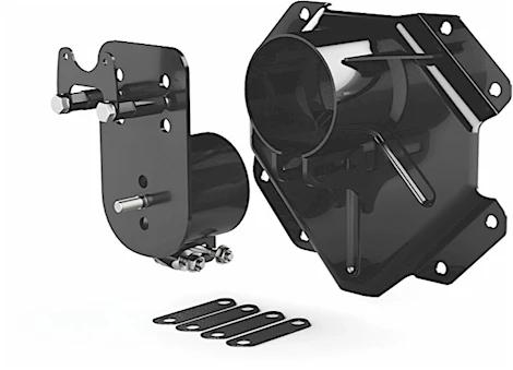 TeraFlex 07-18 JEEP WRANGLER JK HD ADJUSTABLE TIRE MOUNT KIT W/ PLATE SPACERS