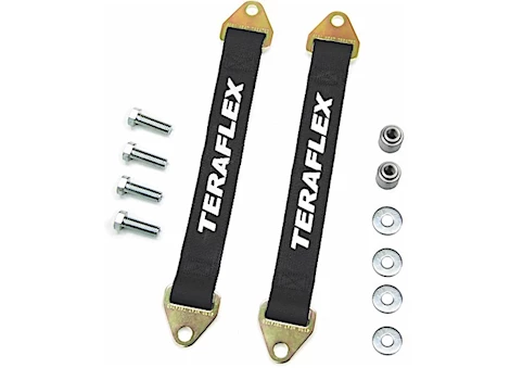 TeraFlex 07-18 JEEP WRANGLER JK LIMIT STRAP KIT JK REAR 14IN W/ HARDWARE