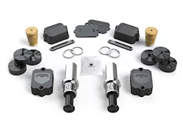 TeraFlex Jl/jlu speedbump front & falcon progressive rear bump stop kit (0-4.5" lift)