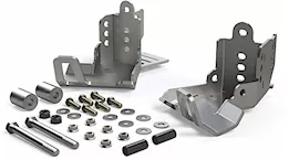 TeraFlex 07-18 wrangler jk falcon hd rear shock skid plate kit