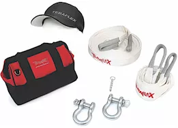 TeraFlex Recovery kit, bag, straps, d-rings, air deflator, hat