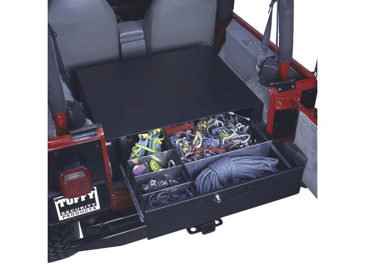 Tuffy Security Products Rear cargo drawer - black Main Image