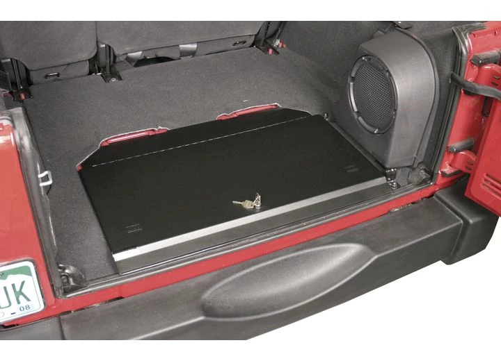 Tuffy Security Products 07-c wrangler rear storage compartment locking assembly black Main Image