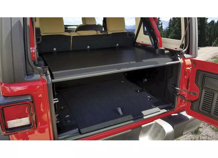 Tuffy Security Products 18-c wrangler jl unlimited security deck enclosure (not compatible with facotry rear speaker option)