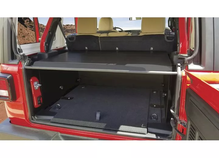 Tuffy Security Products 18-c wrangler jl unlimited security deck enclosure (not compatible with facotry rear speaker option)