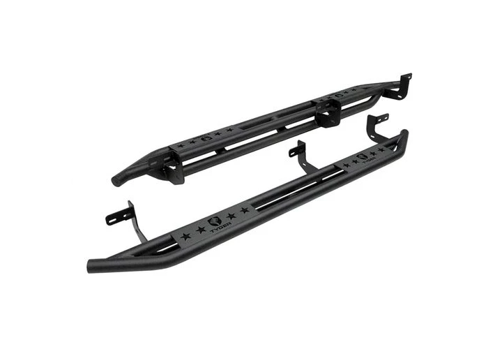 Tyger Auto 09-18 ram 1500/19-c ram 1500 classic 2in star armor 2 textured black nerf bars Main Image