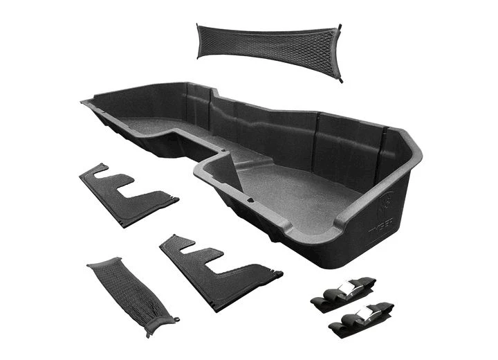 Tyger Auto 14-18 SILV/SIERRA 1500/15-19 SILV/SIERRA 2500/3500 CREW CAB UNDERSEAT STORAGE BOX BLK