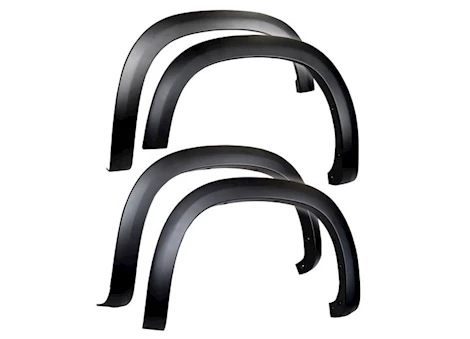 Tyger Auto 19-C CHEVY SILVERADO 1500 PAINTABLE FINE-TXT MATTE BLK FACTORY STYLE FENDER FLARE SET,4 PIECE