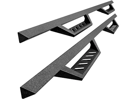 Tyger Auto 19-C SILVERADO/SIERRA 1500/2500/3500HD CREW CAB RUNNING BOARDS TEXTURED BLACK