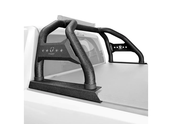 Tyger Auto 15-c silverado/sierra 1500/15-19 silverado/sierra 2500/3500 sport bar txt blk light mount roll bar Main Image