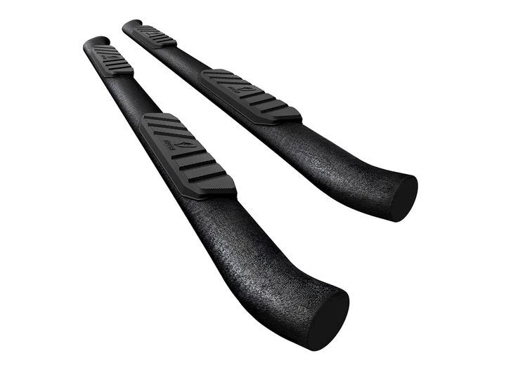 Tyger Auto 05-23 TACOMA CREW CAB 3.5IN TEXTURED BLACK OVAL SIDE STEP BARS