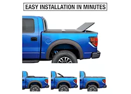 Tyger Auto 16-c tacoma 5ft alloy hardtop tonneau cover textured black