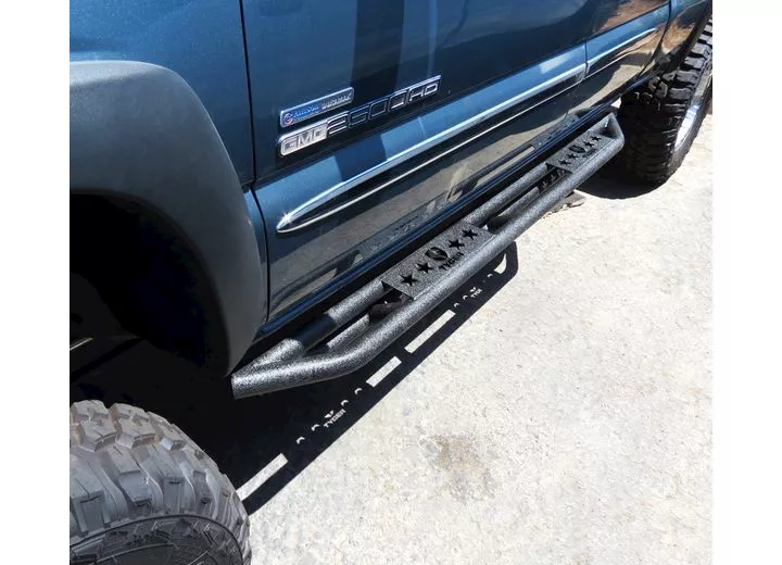 Tyger Auto 99-06 silv/sierra 1500/01-06 silv/sierra 2500/3500 ext cab star armor kit c txt blk running boards