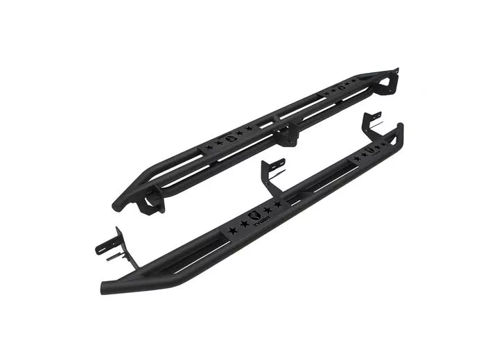 Tyger Auto 09-18 ram 1500(19-21 classic)10-c ram 2500/3500 crew cab star armor kit txt blk running boards