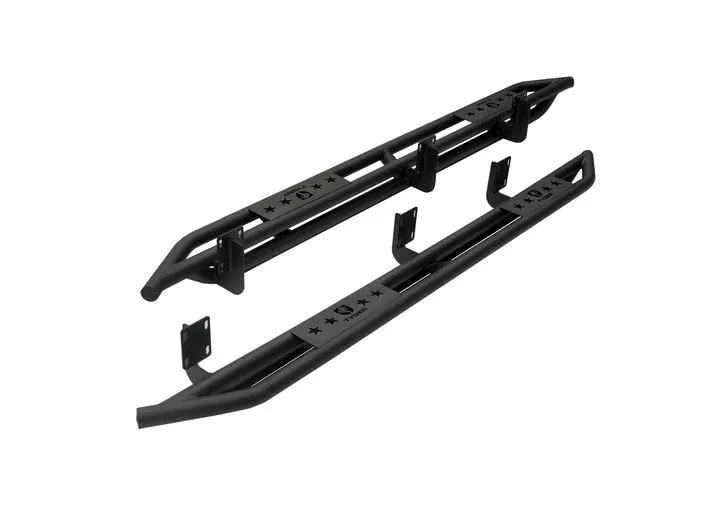 Tyger Auto 99-16 f250/f350 supercrew star armor kit txt black running boards