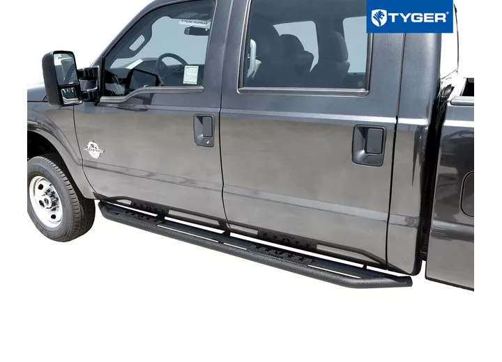 Tyger Auto 99-16 f250/f350 supercrew star armor kit txt black running boards