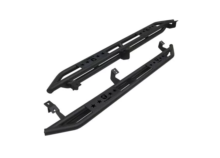 Tyger Auto 05-c tacoma dbl cab star armor kit txt black running boards