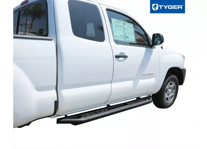 Tyger Auto 05-c tacoma access cab star armor kit txt black running boards