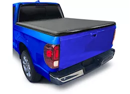 Tyger Auto 17-c ridgeline 5.4ft soft roll up tonneau cover textured black