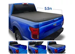 Tyger Auto 15-c f150 5.5ft styleside t3 soft tri-fold truck bed tonneau cover