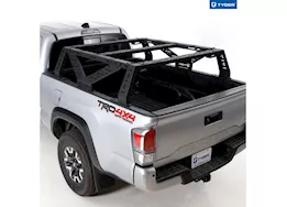 Tyger Auto 00-c tacoma/ranger/15-22 colorado/canyon plate style overland bed rack black